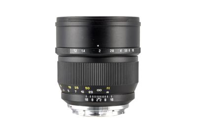 ZhongYi Optics Mitakon Speedmaster 85mm f/1.2 MILC Telelens Zwart ZhongYi Optics Mitakon Speedmaster 85mm f/1.2 MILC Telelens Zwart
