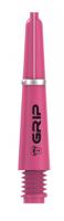Bull's shafts B-Grip 2 SL 28 mm roze 3 stuks