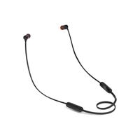 JBL Tune110BT in-ear Bluetooth-hoofdtelefoon in zwart - draadloze oortelefoon met ingebouwde microfoon - muziekstreaming tot 6 uur na slechts één keer opladen