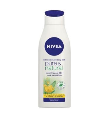 Nivea Pure & Natural Body Milk (250ml)