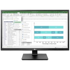 LG Electronics 24BK55YT-B LCD-monitor Energielabel E (A - G) 61 cm (24 inch) 1920 x 1080 Pixel 16:9 5 ms HDMI, DVI, DisplayPort, USB 2.0,