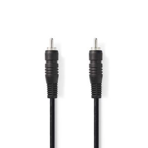 Digitale Audiokabel | RCA Male - RCA Male | 1,0 m | Zwart [CAGP24170BK10]