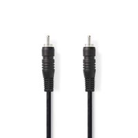 Digitale Audiokabel | RCA Male - RCA Male | 1,0 m | Zwart [CAGP24170BK10]