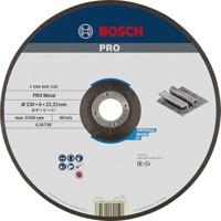 Bosch 1x PRO Metal Longlife afbraamschijf voor grote haakse slijpers en asgat 22,23 mm (voor Staal, Ø 230 mm, Professional Accessoires Grote haakse slijper)