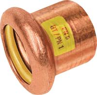 Bonfix Pressfittingen roodkoper GAS Eindkoppeling 28 - 1 x press || (m-profiel)