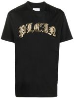 Philipp Plein t-shirt en coton à logo appliqué - Noir - thumbnail