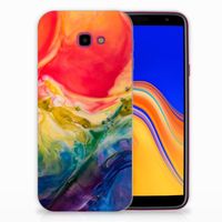 Hoesje maken Samsung Galaxy J4 Plus (2018) Watercolor Dark