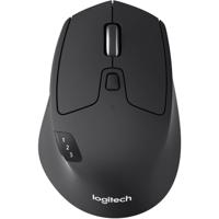 Logitech M720 Triathlon Muis Bluetooth, Radiografisch Optisch Zwart 8 Toetsen 1000 dpi - thumbnail