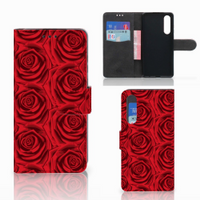 Huawei P30 Hoesje Red Roses - thumbnail