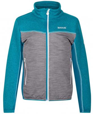 Regatta softshell jack Oberon III junior blauw/grijs Regatta softshell jack Oberon III junior blauw/grijs
