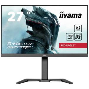 Iiyama G-MASTER Red Eagle GB2770QSU-B6 Gaming monitor Energielabel E (A - G) 68.6 cm (27 inch) 2560 x 1440 Pixel 16:9 0.2 ms HDMI, DisplayPort, Hoofdtelefoon