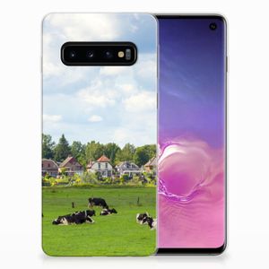 Samsung Galaxy S10 TPU Hoesje Koeien