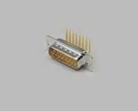 BKL Electronic 10120258 D-sub male connector 90 ° Aantal polen: 9 Solderen 1 stuk(s)