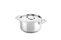 Casserole 2 handles 20 cm Glamour Stone Stainless Steel