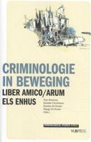 Criminologie in beweging - Jenneke Christiaens - Paperback (9789057187964)