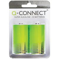 Q-Connect D Batterij (Pack van 2) KF00491