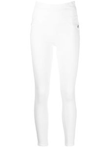 Patrizia Pepe legging court à coupe slim - Blanc