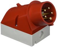 CEE wandcontactdoos 16A 5-polig MENNEKES 342 400V rood 1 stuk