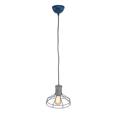 Steinhauer - Wire-O - hanglamp - blauw Steinhauer - Wire-O - hanglamp - blauw