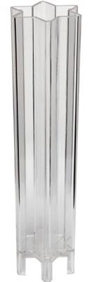 Creotime gietvorm kaarsen ster 22 cm transparant Creotime gietvorm kaarsen ster 22 cm transparant