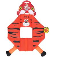 Hozies Billy Bengalen Octagon - Extra sterk hondenspeelgoed - sterk hondenknuffeldier voor de puppy - hondenspeelgoedtouw - zacht piepen - drijvend op het water