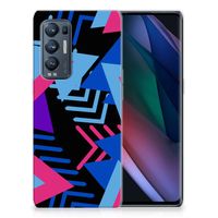 OPPO Find X3 Neo TPU Hoesje Funky Triangle