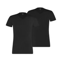 Basis t-shirts met v-hals