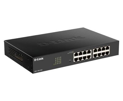 D-Link DGS-1100-24PV2 Managed L2 Gigabit Ethernet (10/100/1000) Power over Ethernet (PoE) Zwart