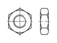 TOOLCRAFT 132347 Zeskantmoeren M30 DIN 936 Staal Galvanisch verzinkt 25 stuk(s)