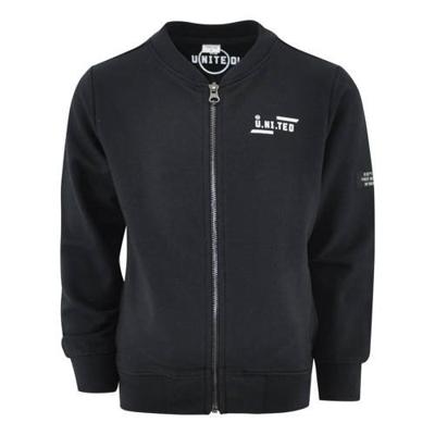 KIDDO vest Marijn met tekst zwart KIDDO vest Marijn met tekst zwart