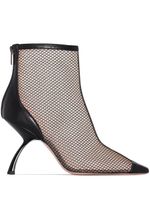 Pīferi bottines Merlin 85 mm en mesh - Noir