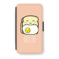 Sleep All Day: iPhone X Flip Hoesje