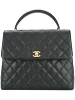 CHANEL Pre-Owned sac à main à design matelassé - Noir - thumbnail