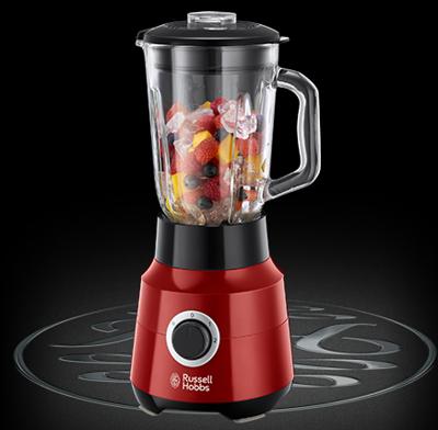 Russell Hobbs 24720-56 blender 1,5 l Blender voor op aanrecht Rood 650 W Russell Hobbs 24720-56 blender 1,5 l Blender voor op aanrecht Rood 650 W