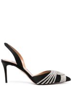 Aquazzura escarpins Gatsby 75 mm à bride arrière - Noir