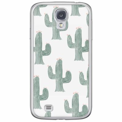 Samsung Galaxy S4 siliconen hoesje - Cactus print Samsung Galaxy S4 siliconen hoesje - Cactus print