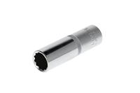 GEDORE Red steeksleutelinzet lang, moer, 1/2'' 12,5 mm aandrijving, 12-kant, 16 mm breed, gereedschap, R61101614, staal