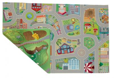 ACHOKA verkeerskleed Reverso F/C Road 100 x 150 cm ACHOKA verkeerskleed Reverso F/C Road 100 x 150 cm