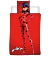 Miraculous Ladybug Dekbedovertrek Flanel - thumbnail