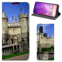 Motorola One Vision Book Cover Kasteel