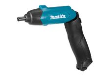 Makita DF001DW 3,6v Schroevendraaier Met ingebouwde 1,5 Ah Li-ion accu, lader, koffer, 81-delige acc. set - DF001DW