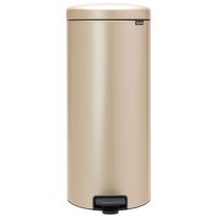 Brabantia newIcon pedaalemmer 30 liter met kunststof binnenemmer - Metallic gold - thumbnail