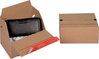 Colompac Eurobox Size S, binnenformaat 195 x 145 x 90 mm, bruin