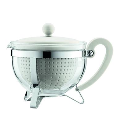 Bodum Theepot Met Filter Chambord Wit Bodum Theepot Met Filter Chambord Wit