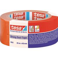 tesa Duct Tape STRONG 04662-00195-01 Oranje (l x b) 25 m x 48 mm 1 stuk(s) - thumbnail