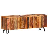 Bussandri Exclusive - Tv-meubel 110x30x40 cm massief gerecycled hout