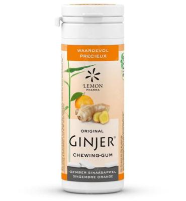 Lemon Pharma Lemon Pharma Ginjer Original Gember Kauwgom (20st)