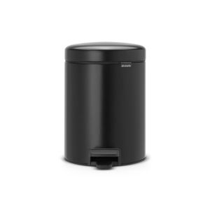 Brabantia newIcon pedaalemmer 2 x 2 liter met 2 kunststof binnenemmers - Matt Black