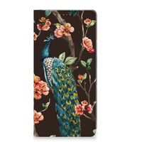 Xiaomi Redmi Note 12 Pro Plus Hoesje maken Pauw met Bloemen