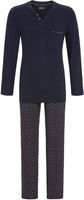 Ringella heren pyjama patroon blauw